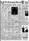 Nottingham Journal Tuesday 05 December 1950 Page 1