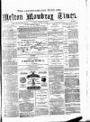 Rutland Echo and Leicestershire Advertiser Friday 19 March 1880 Page 1