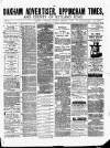 Rutland Echo and Leicestershire Advertiser Saturday 19 February 1881 Page 1