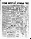 Rutland Echo and Leicestershire Advertiser Saturday 30 July 1881 Page 1
