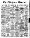 Chichester Observer Wednesday 24 August 1887 Page 1