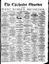 Chichester Observer Wednesday 11 January 1888 Page 1