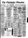 Chichester Observer Wednesday 25 July 1888 Page 1