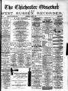 Chichester Observer Wednesday 01 August 1888 Page 1