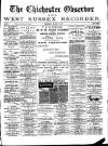 Chichester Observer Wednesday 27 March 1889 Page 1