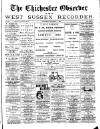 Chichester Observer Wednesday 18 September 1889 Page 1