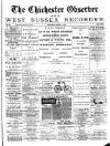 Chichester Observer Wednesday 09 October 1889 Page 1