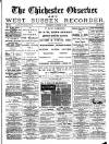 Chichester Observer Wednesday 06 November 1889 Page 1