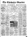 Chichester Observer Wednesday 13 November 1889 Page 1