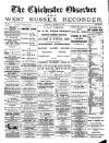 Chichester Observer Wednesday 25 December 1889 Page 1