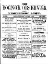 Bognor Regis Observer Wednesday 09 January 1878 Page 1