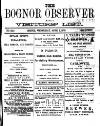 Bognor Regis Observer Wednesday 03 April 1878 Page 1