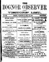 Bognor Regis Observer Wednesday 24 April 1878 Page 1