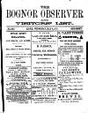 Bognor Regis Observer Wednesday 08 May 1878 Page 1