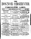 Bognor Regis Observer Wednesday 15 May 1878 Page 1