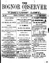 Bognor Regis Observer Wednesday 05 June 1878 Page 1