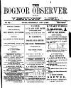 Bognor Regis Observer Wednesday 03 July 1878 Page 1