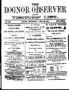 Bognor Regis Observer Wednesday 24 July 1878 Page 1