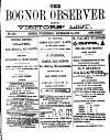 Bognor Regis Observer Wednesday 11 September 1878 Page 1