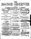 Bognor Regis Observer Wednesday 18 September 1878 Page 1