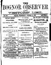 Bognor Regis Observer Wednesday 23 October 1878 Page 1