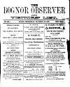 Bognor Regis Observer Wednesday 18 December 1878 Page 1