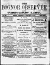 Bognor Regis Observer Wednesday 12 February 1879 Page 1