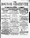 Bognor Regis Observer Wednesday 05 March 1879 Page 1
