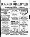 Bognor Regis Observer Wednesday 26 March 1879 Page 1