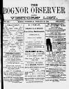 Bognor Regis Observer Wednesday 18 February 1880 Page 1