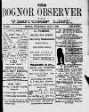 Bognor Regis Observer Wednesday 07 July 1880 Page 1