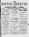 Bognor Regis Observer Wednesday 27 October 1880 Page 1