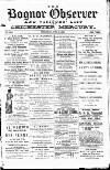 Bognor Regis Observer Wednesday 18 June 1884 Page 1