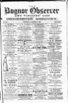 Bognor Regis Observer Wednesday 26 November 1884 Page 1