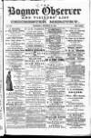 Bognor Regis Observer Wednesday 24 December 1884 Page 1