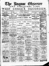Bognor Regis Observer Wednesday 15 January 1890 Page 1