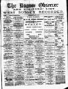 Bognor Regis Observer Wednesday 05 March 1890 Page 1