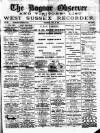 Bognor Regis Observer Wednesday 23 July 1890 Page 1