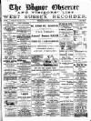 Bognor Regis Observer Wednesday 10 September 1890 Page 1