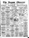 Bognor Regis Observer Wednesday 24 September 1890 Page 1