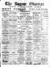 Bognor Regis Observer Wednesday 26 November 1890 Page 1