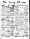 Bognor Regis Observer Wednesday 13 January 1892 Page 1