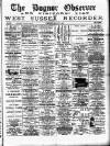 Bognor Regis Observer Wednesday 11 January 1893 Page 1