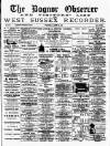Bognor Regis Observer Wednesday 30 August 1893 Page 1