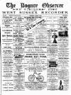 Bognor Regis Observer Wednesday 09 January 1895 Page 1