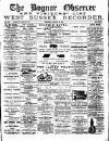 Bognor Regis Observer Wednesday 22 January 1896 Page 1