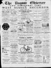 Bognor Regis Observer Wednesday 03 February 1897 Page 1