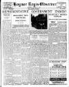 Bognor Regis Observer Wednesday 17 February 1937 Page 1