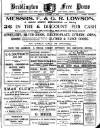 Bridlington Free Press Friday 17 October 1913 Page 1