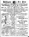Bridlington Free Press Friday 31 October 1913 Page 1